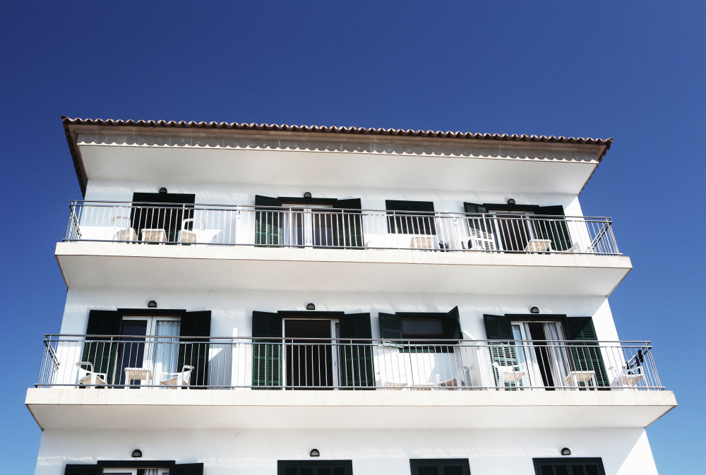 Public Domain Images Vacation Palma Fruits Sun Apartments Black White Building Balcony